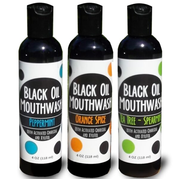 Black Oil Mouthwash Trio Pack