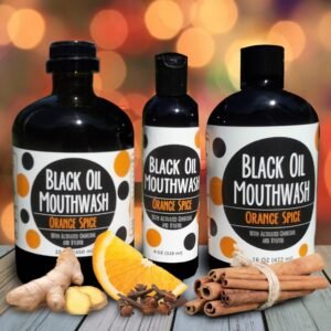 orange cinnamon oil pulling mouthwash